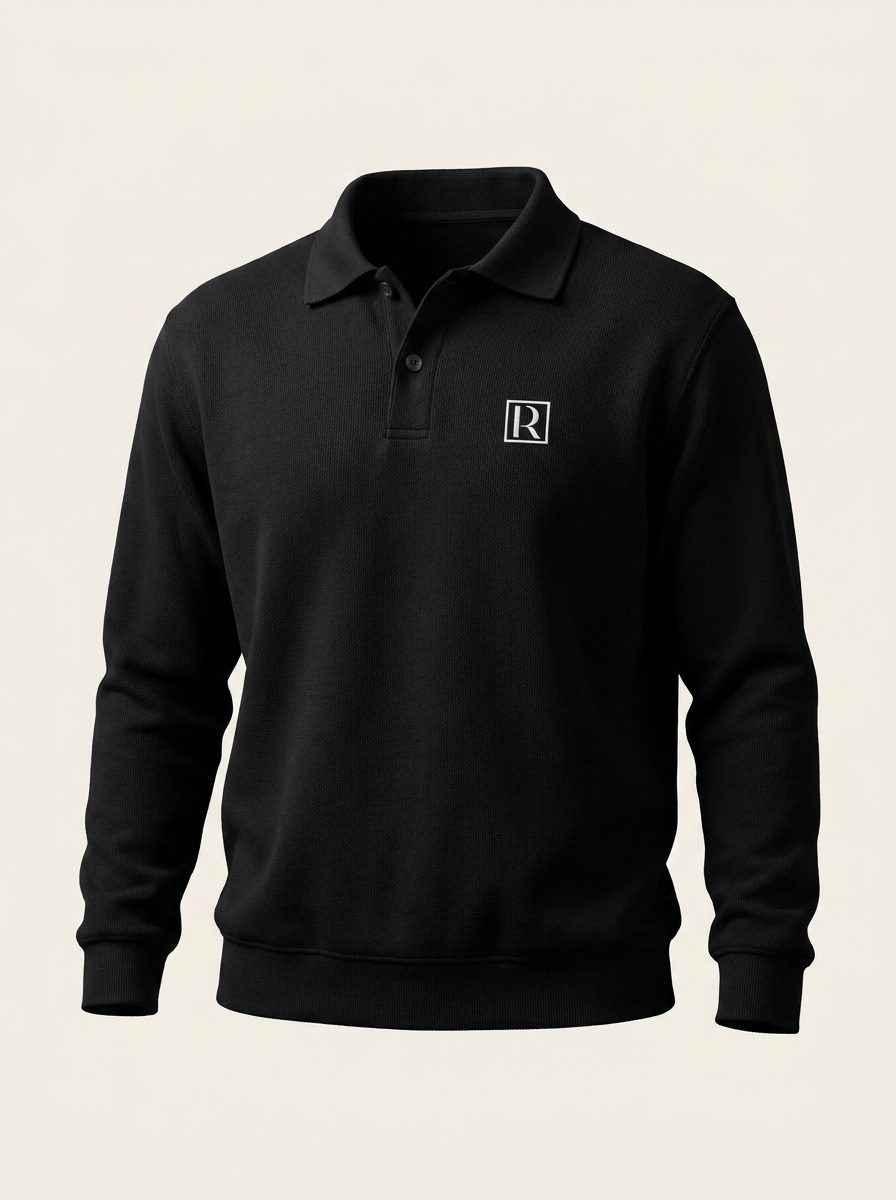 Sweat Polo — Noir