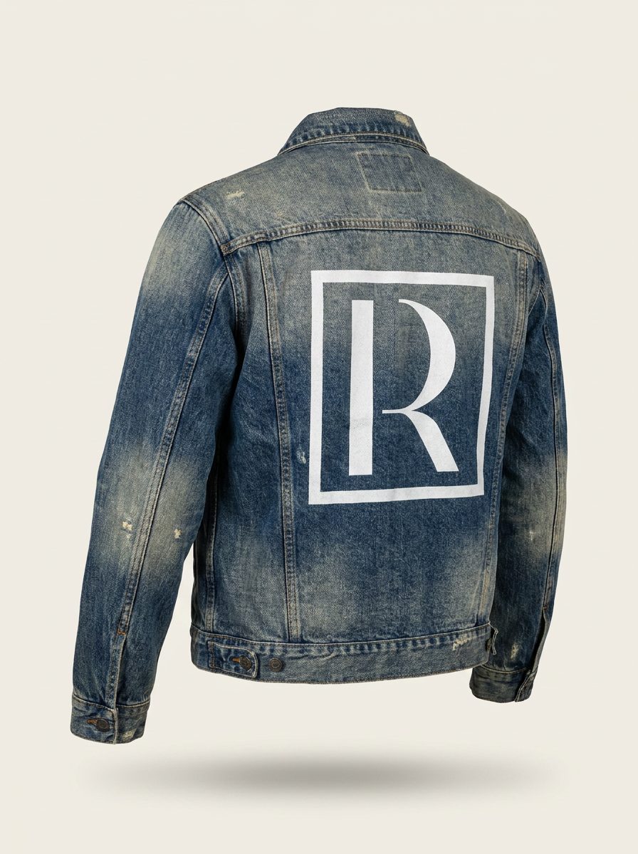 Veste Jean — Indigo Délavé